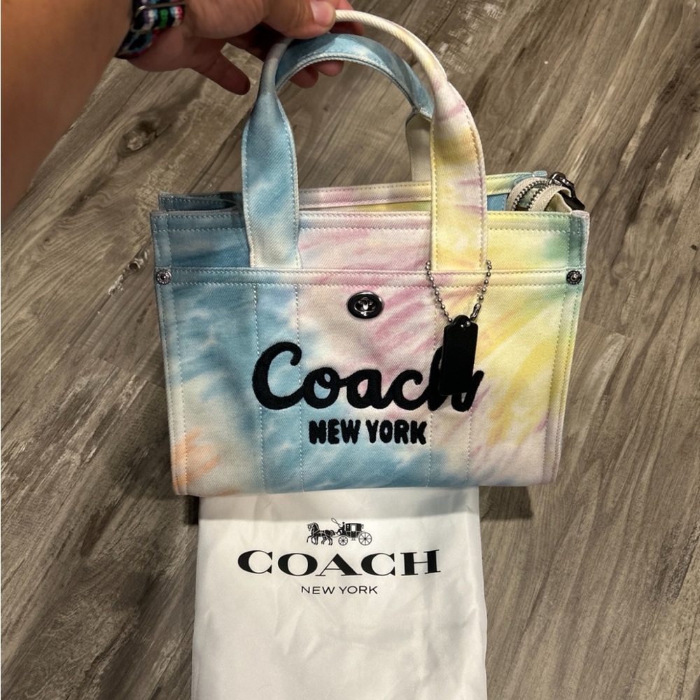 Coach cargo tote 26 Tie-Dye